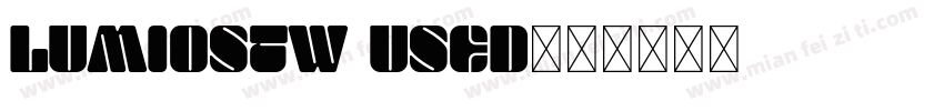 LumiosTW Used字体转换